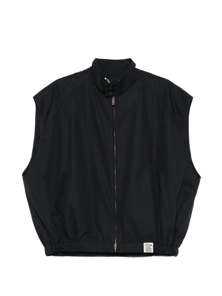  Golden Goose Zip-up Gilet - Blue 