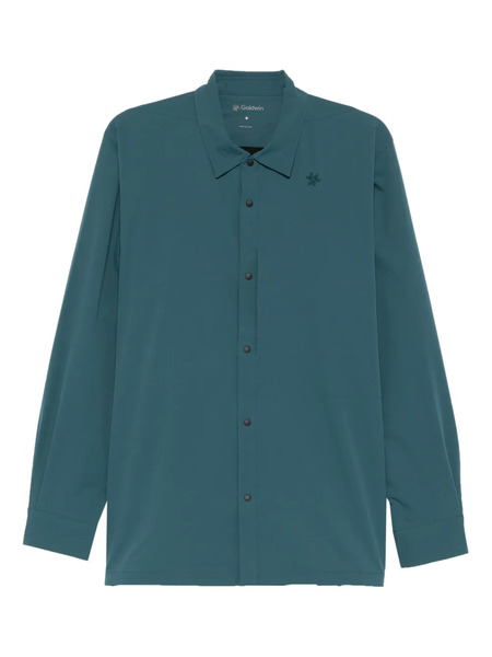  Goldwin All Direction Long-sleeve Overshirt - Blue 