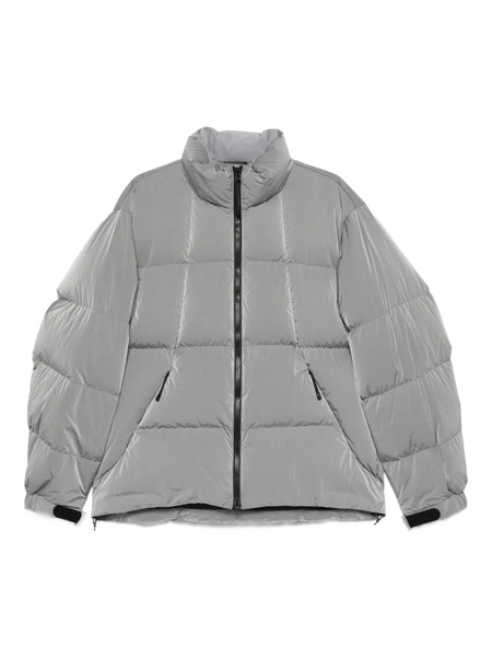  Goldwin Dope Ripple Dyed Padded-zipped Jacket - Grey 