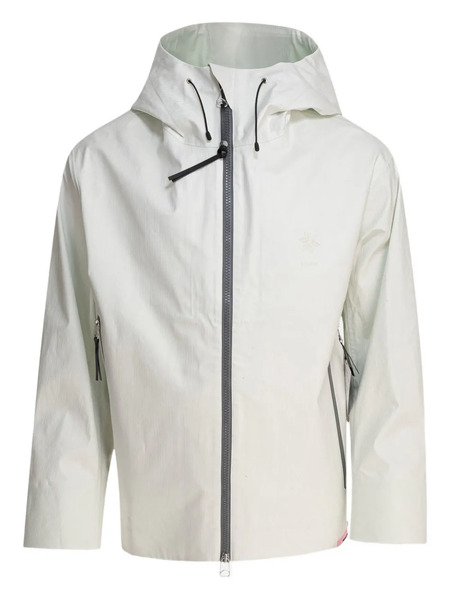  Goldwin Oamc Hooded Zip-front Jacket - White 