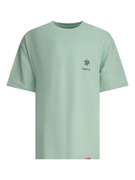  Goldwin Oamc Logo-print T-shirt - Green 
