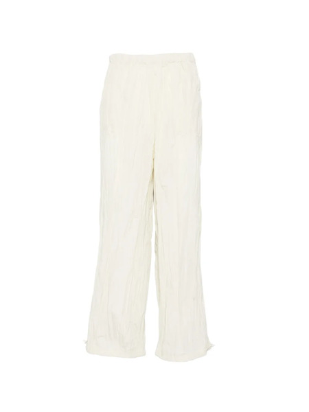 Gongdid Design Textured Straight-leg Trousers - Neutrals 