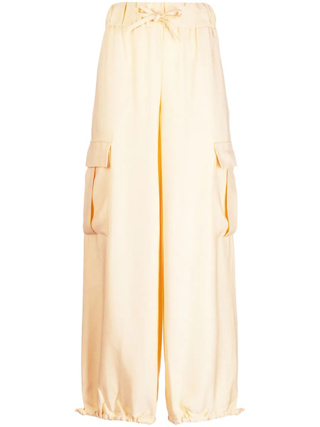  Goodious Wide-leg Cargo Pants - Yellow 