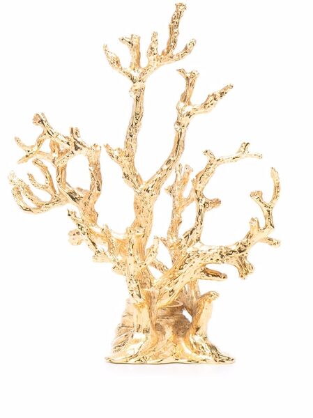  Goossens Coral Candle Holder - Gold 