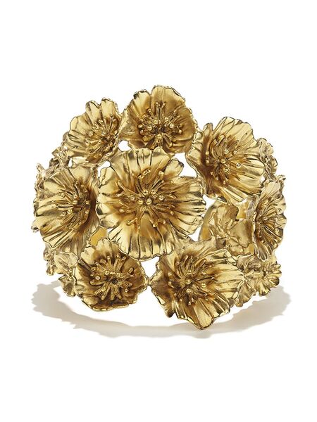 Goossens Fleur De Pavot Cuff - Gold 