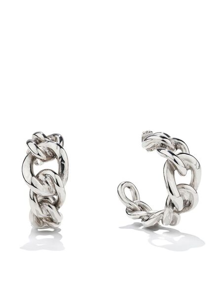 Goossens Lhassa Hoop Earrings - Silver 