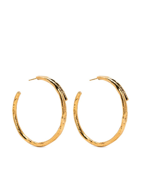  Goossens Lutèce Hoop Earrings - Brown 
