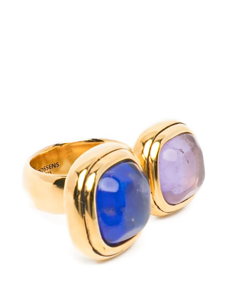  Goossens Renaissance Double Ring - Blue 