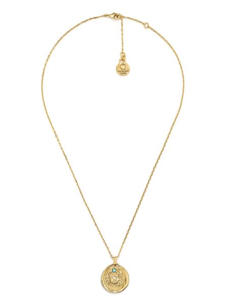  Goossens Talisman Cancer Necklace - Gold 