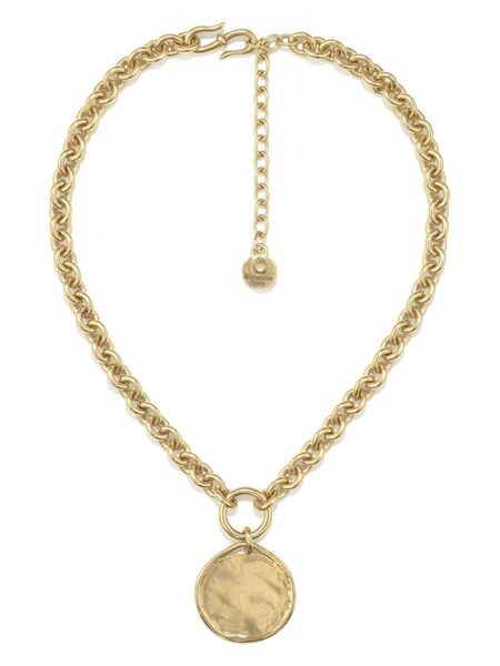  Goossens Talisman Medal Pendant - Gold 