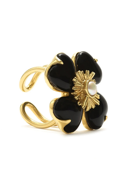  Goossens Trèfle Ring - Black 