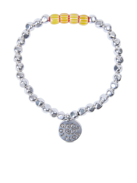  Gottlob Elastic Beaded Bracelet - Silver 