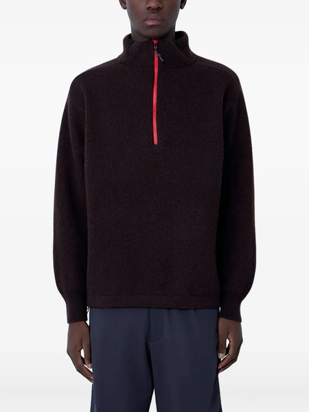  Gr10k Quarter-zip Sweater - Brown 