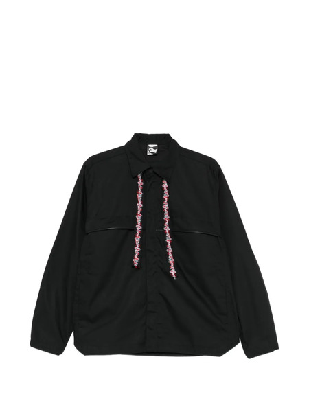  Gr10k Ripstop Overshirt - Black 
