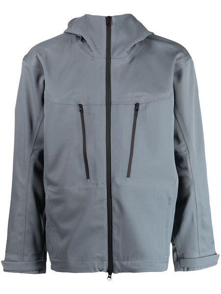  Gr10k Wool Zip-up Jacket - Grey 