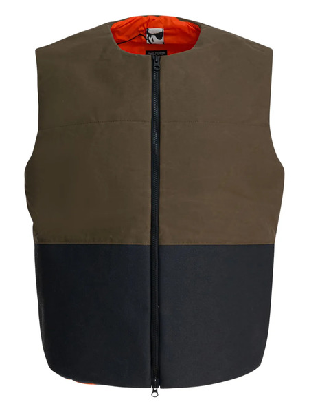  Gr10k Zip Colour-block Jacket - Brown 