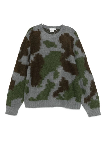  Gramicci Camouflage-pattern Sweater - Grey 