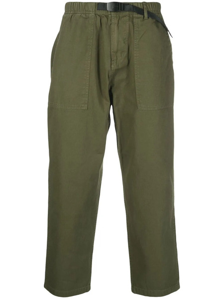 Gramicci Elasticated Drawstring-waistband Trousers - Green 