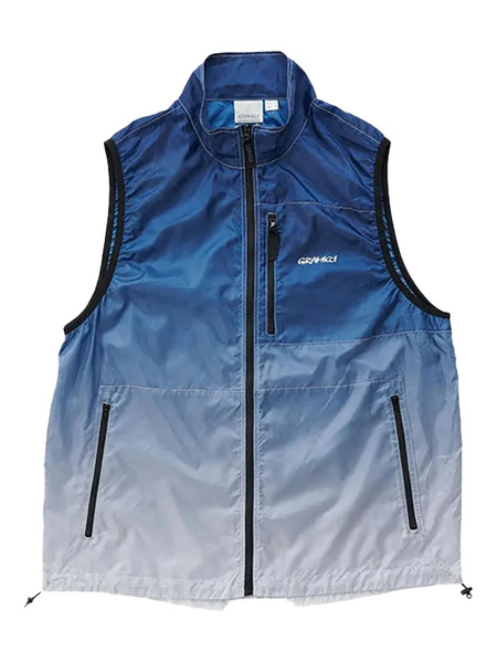 Gramicci Ripstop-texture Gilet - Blue 