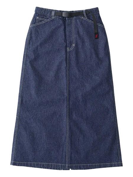  Gramicci Sutter Denim Midi Skirt - Blue 