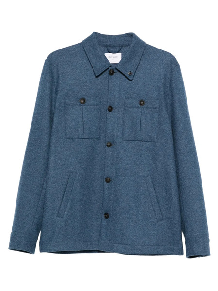  Gran Sasso Button-fastening Patch-pocket Jacket - Blue 