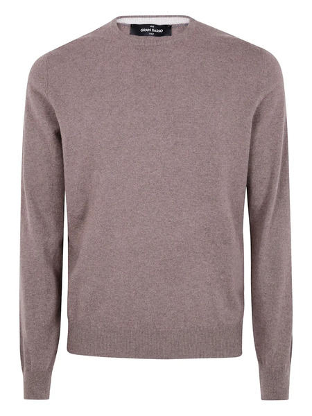  Gran Sasso Crew-neck Sweater - Brown 