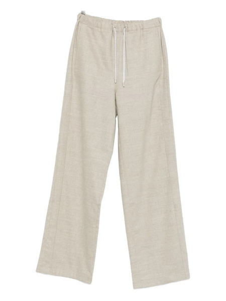  Gran Sasso Drawstring-waist Trousers - Neutrals 