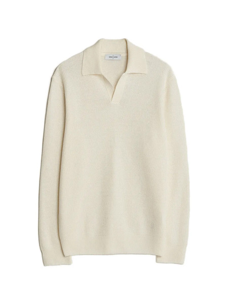  Gran Sasso Open Collar Knitwear - Neutrals 