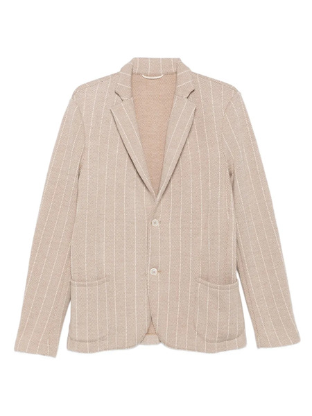  Gran Sasso Virgin Wool Single-breasted Blazer - Neutrals 