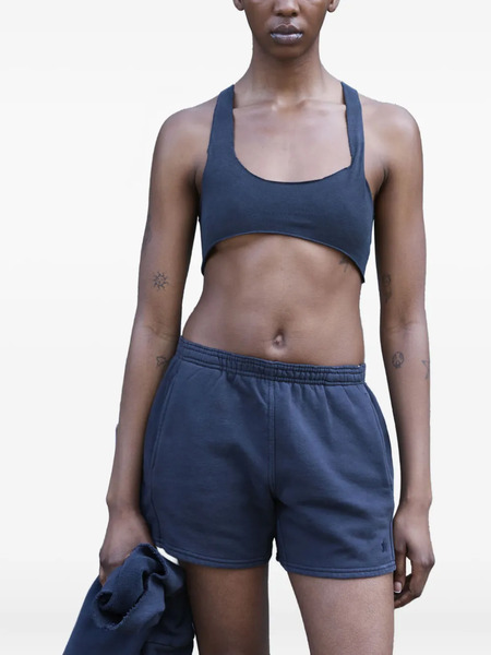  Greg Ross Racerback Raw-cut Top - Black 