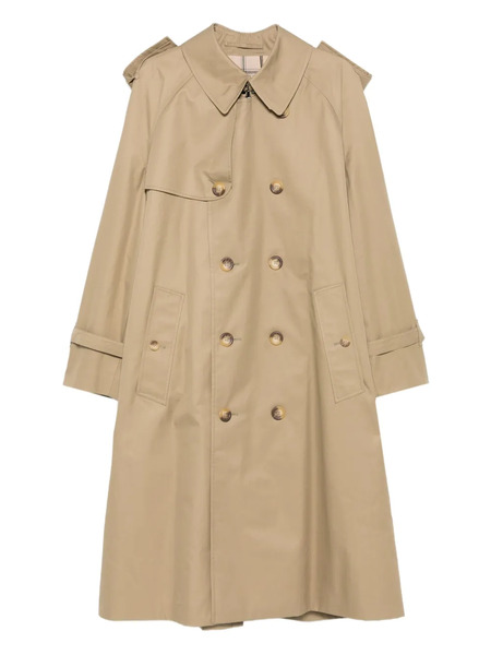  Grenfell Double-breasted Buttoned Trench Coat - Neutrals 