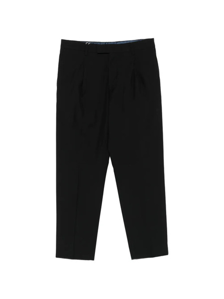  Greyed Albert Pleated Trousers - Black 