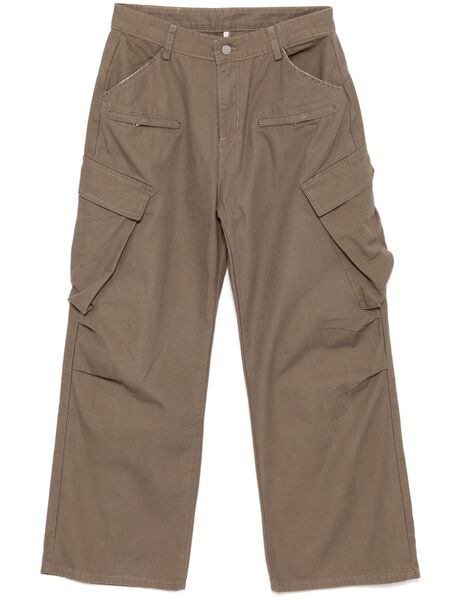  Ground Zero Cargo Trousers - Brown 