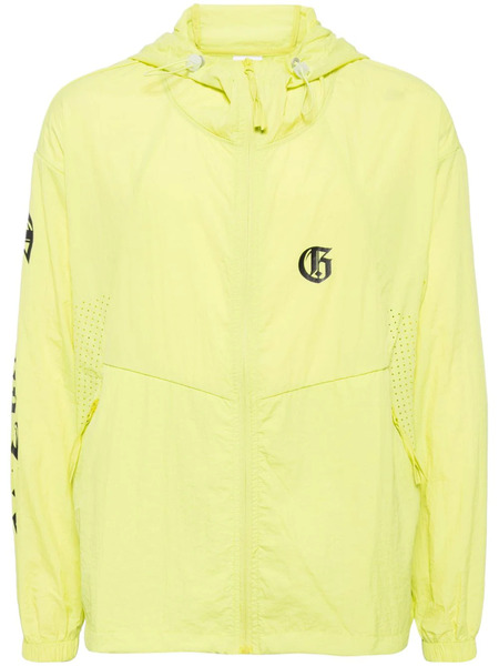  Ground Zero Logo-print Lightweight Jacket - Yellow 