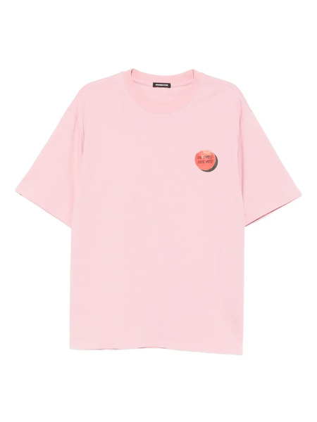  Ground Zero Printed T-shirt - Pink 