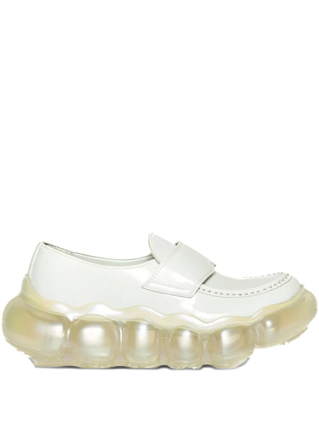  Grounds Jewelry Bubble-sole Loafers - White 