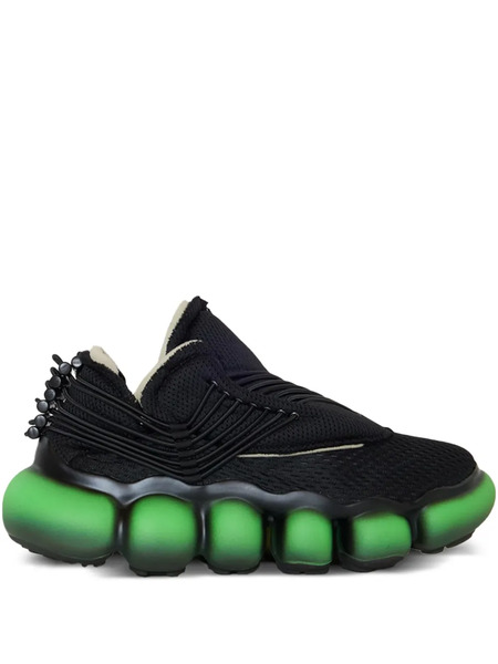  Grounds Jewelry It Bubble-sole Mesh black Sneakers 