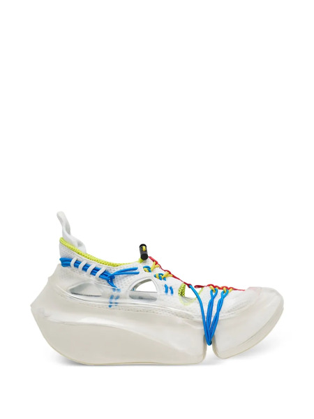  Grounds Orca Ibm Panelled Sneakers - White 