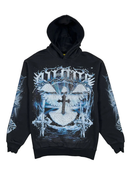  Guapi Heavens Vault Graphic Hoodie - Black 