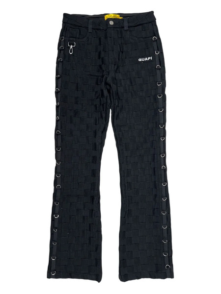  Guapi Ring-detail Trousers - Black 