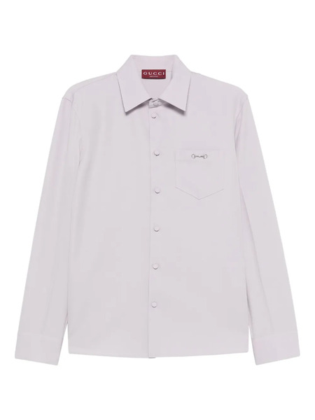  Gucci Button-down Shirt - Purple 