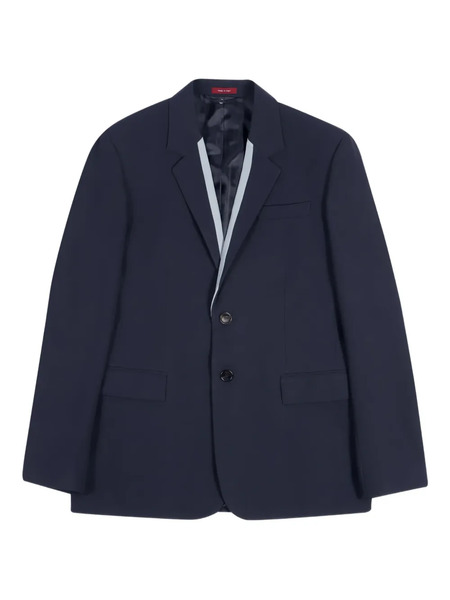  Gucci Buttoned Flap-pockets Blazer - Blue 