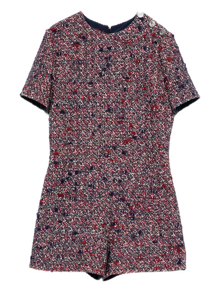  Gucci Buttoned Short-sleeve Playsuit - 4956 