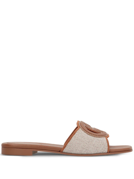  Gucci Canvas Sandals - Neutrals 