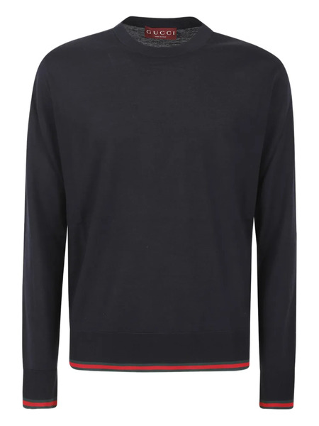  Gucci Crew-neck Sweater - Blue 