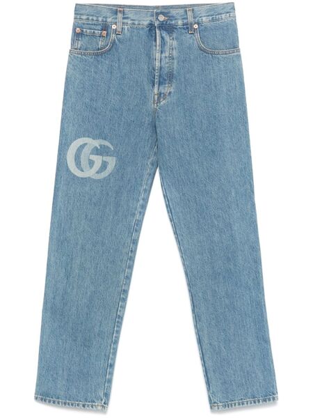  Gucci Cropped Jeans - Blue 