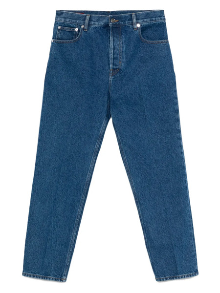  Gucci Cropped Straight-leg Jeans - Blue 