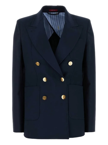  Gucci Double-breasted Blazer - Blue 