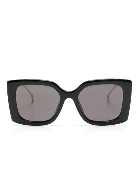  Gucci Eyewear Oversize-frame Sunglasses - Black 
