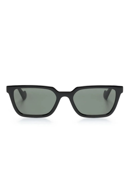  Gucci Eyewear Rectangle-frame Sunglasses - Black 